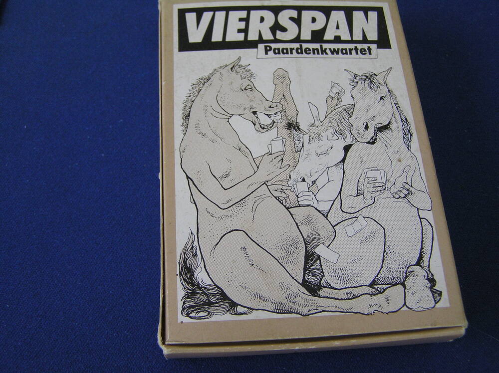 paardenkwartet, kwartetkaarten